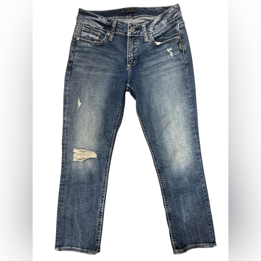 Silver Jeans Co Elyse Capri